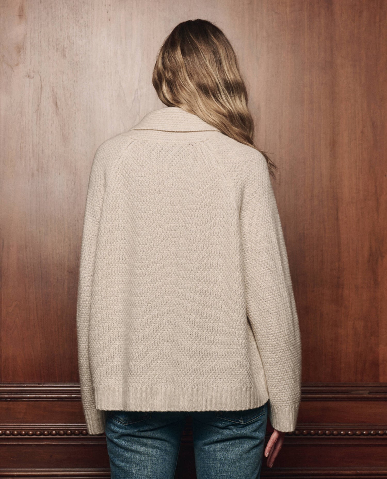 Utah womens western boutique womens fashion THE GREAT The Cashmere Cable Lodge Cardigan Cream SKU S529522CREAM Boltranchstore com free shipping