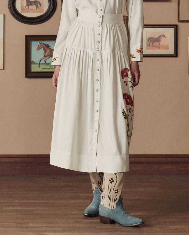 Stetson and The GREAT Western Embroidered Highland Skirt