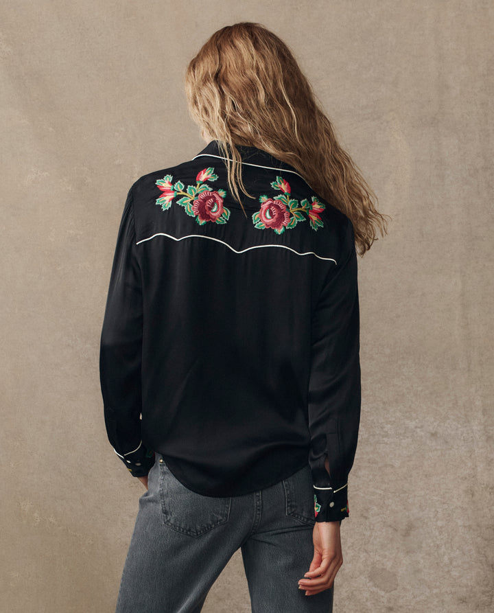 The GREAT Heirloom Rose Western Shirt