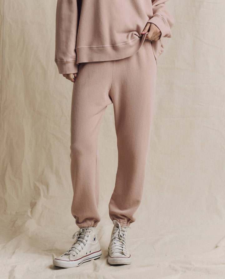 Womens THE GREAT The Stadium Sweatpant Ballet Pink Sku B912085BALPK 