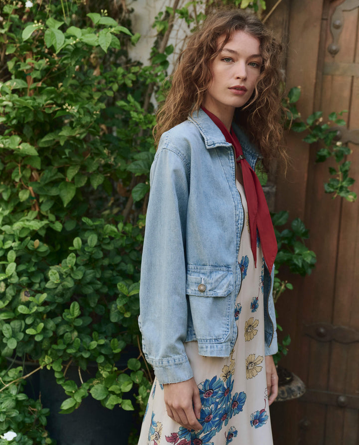 The GREAT Zip Front Chore Jacket