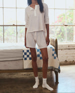 The Great Crop Sleep Henley womens This is the Great Free shipping New arrival 2026 Boltranchstore.com Womens loungewear