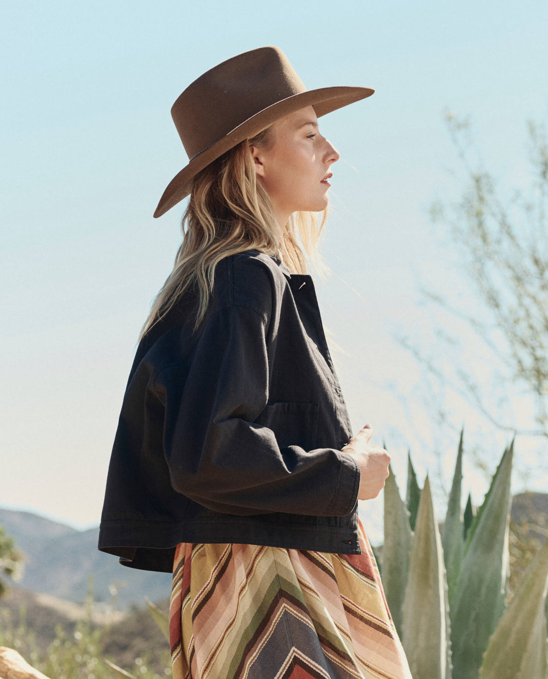 THE GREAT The Rancher Jacket In Black