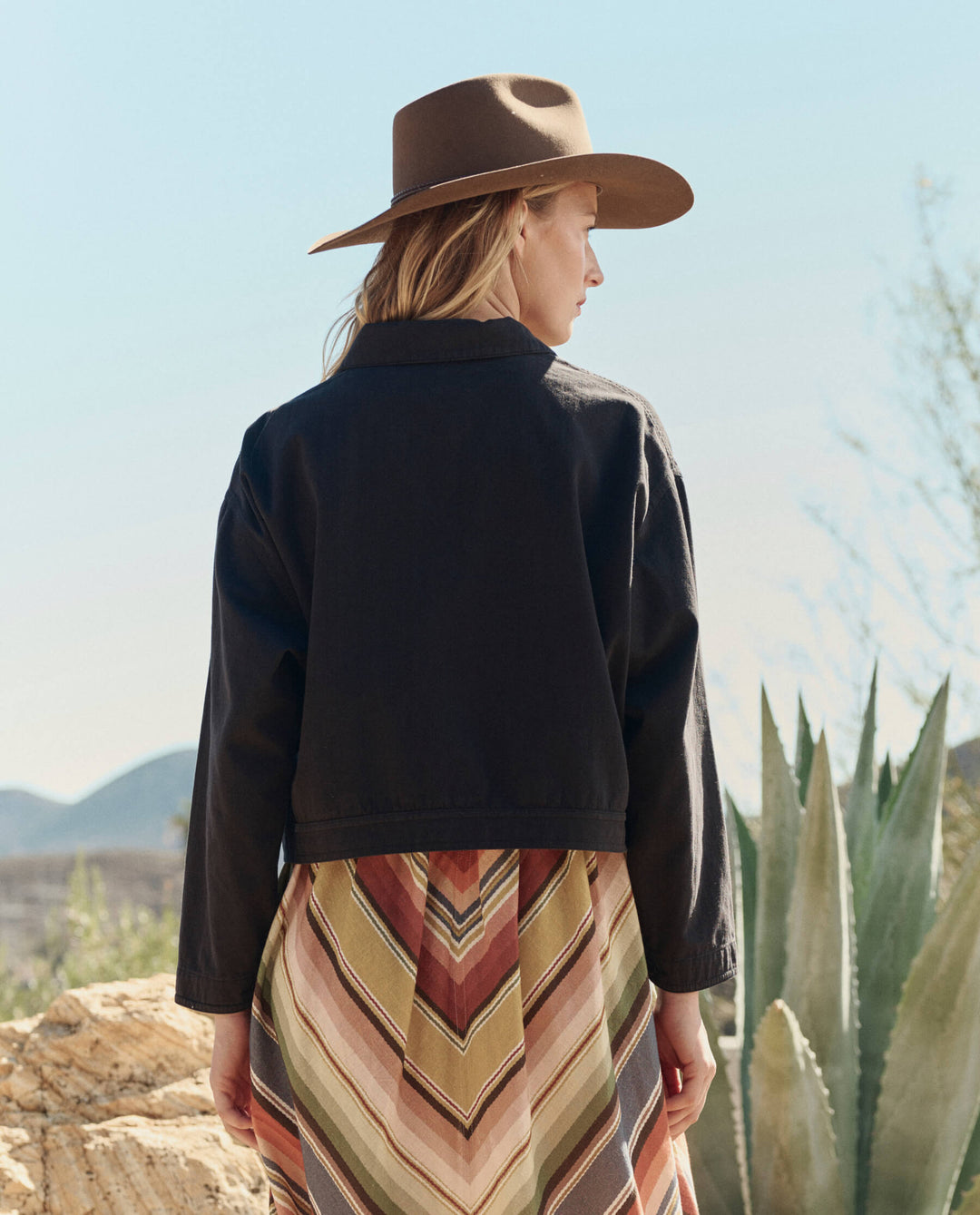 THE GREAT The Rancher Jacket In Black
