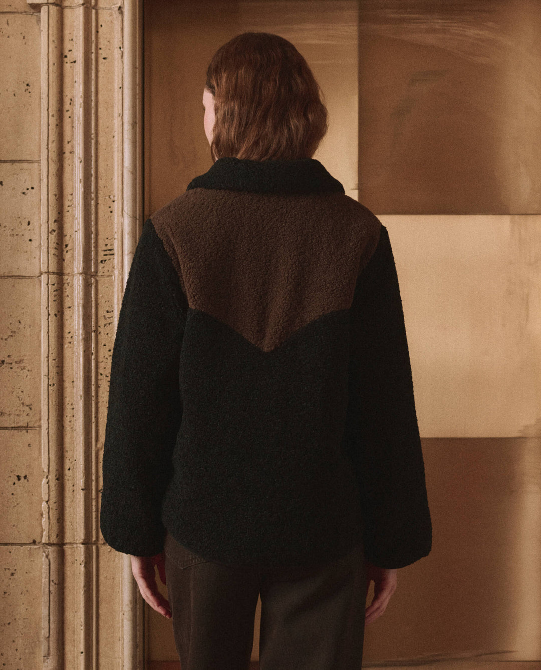 THE GREAT Reversible Western Yoke Pasture Jacket