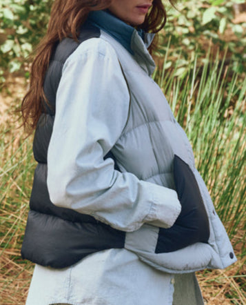 The Great The Polar Vest In Navy