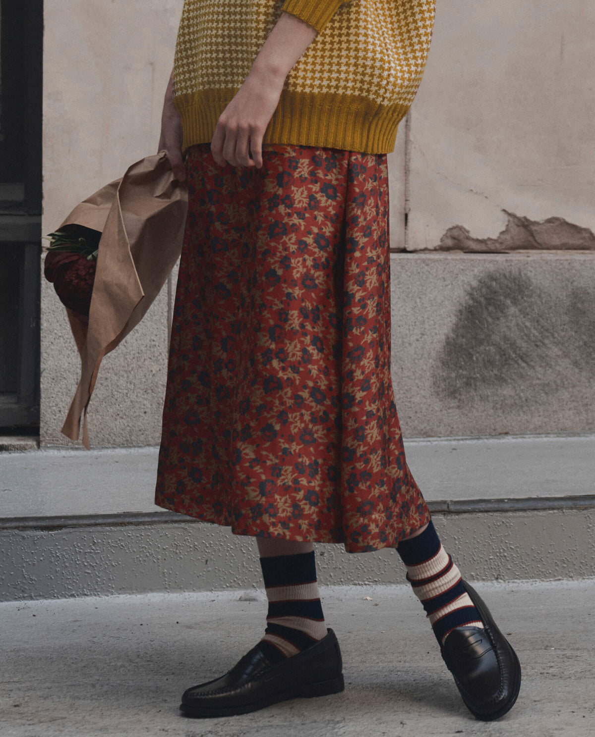 Womens western boutique Utah womens fashion THE GREAT The Canary Skirt Gilded Poppy SKU K123054GDPPY Boltranchstore com free shipping