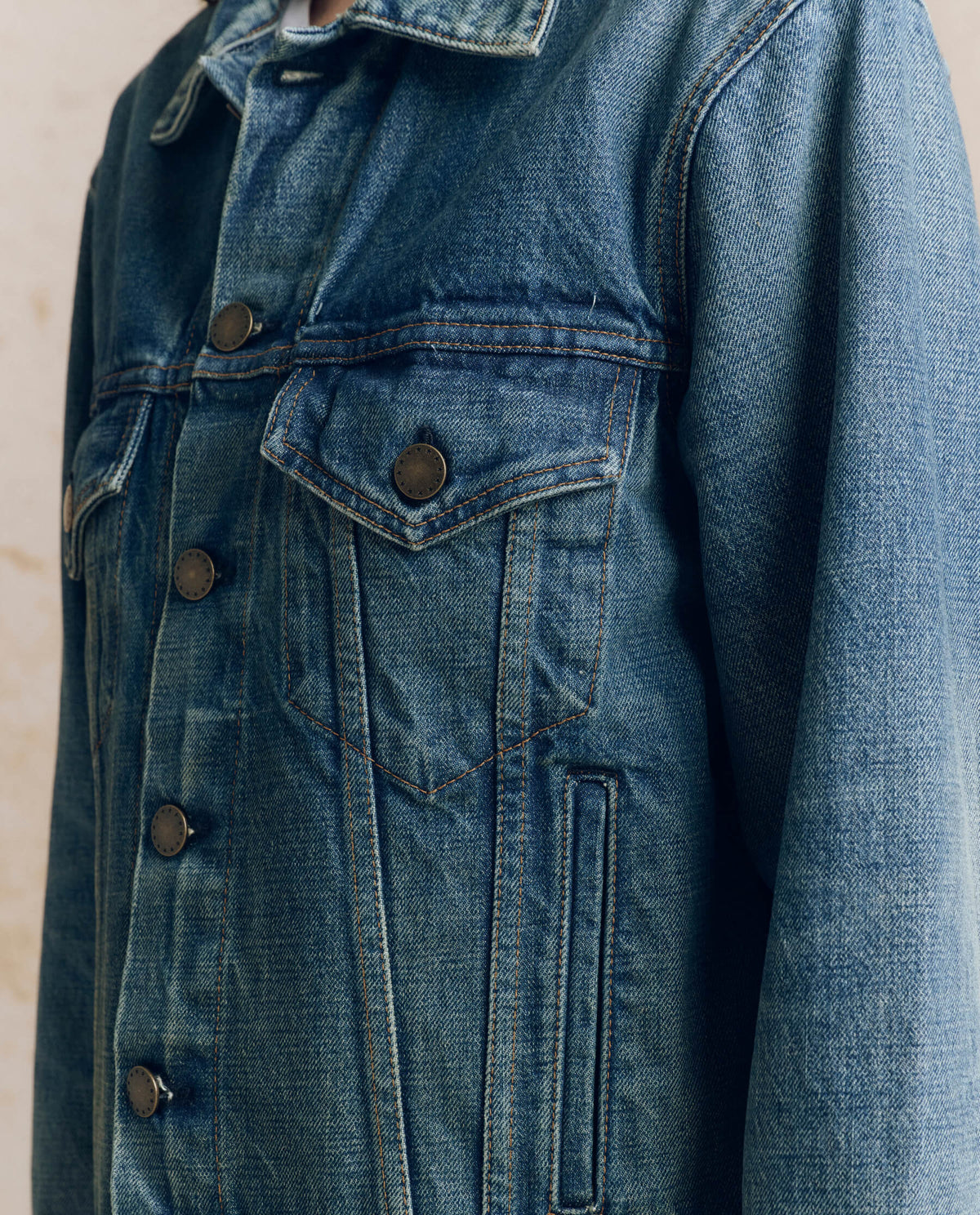 Womens western boutique rodeo western clothing THE GREAT The Atlantic Oversized Jacket Motor Wash SKU J447027MTRWH Boltranchstore com free shipping