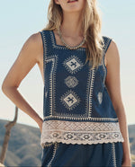 THE GREAT The Sparrow Tank Mineral shop at boltranchstore.com western boutique free shipping