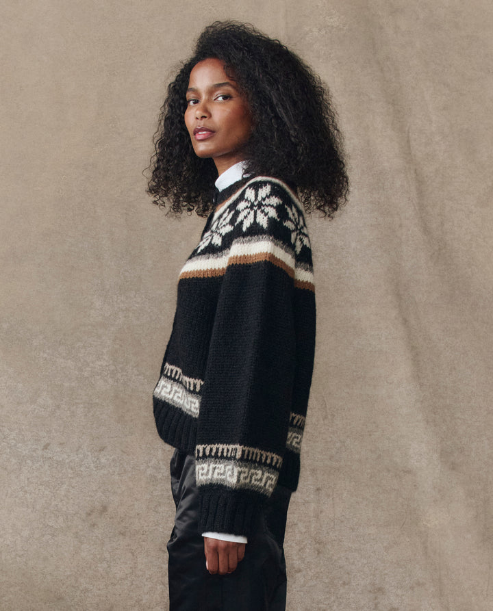 The GREAT The Snowflake Ice Rink Cardigan