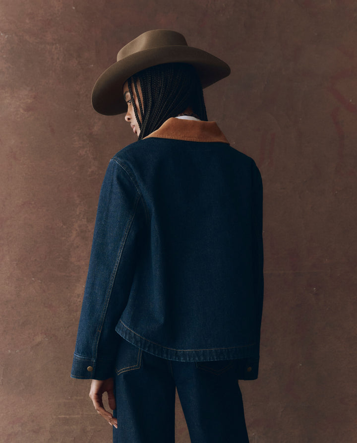 The Great The Denim Swingy Jacket