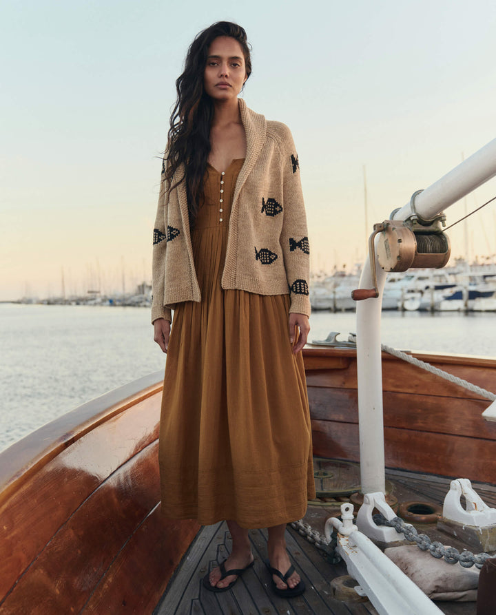 The GREAT The Swimming Fish Lodge Cardigan