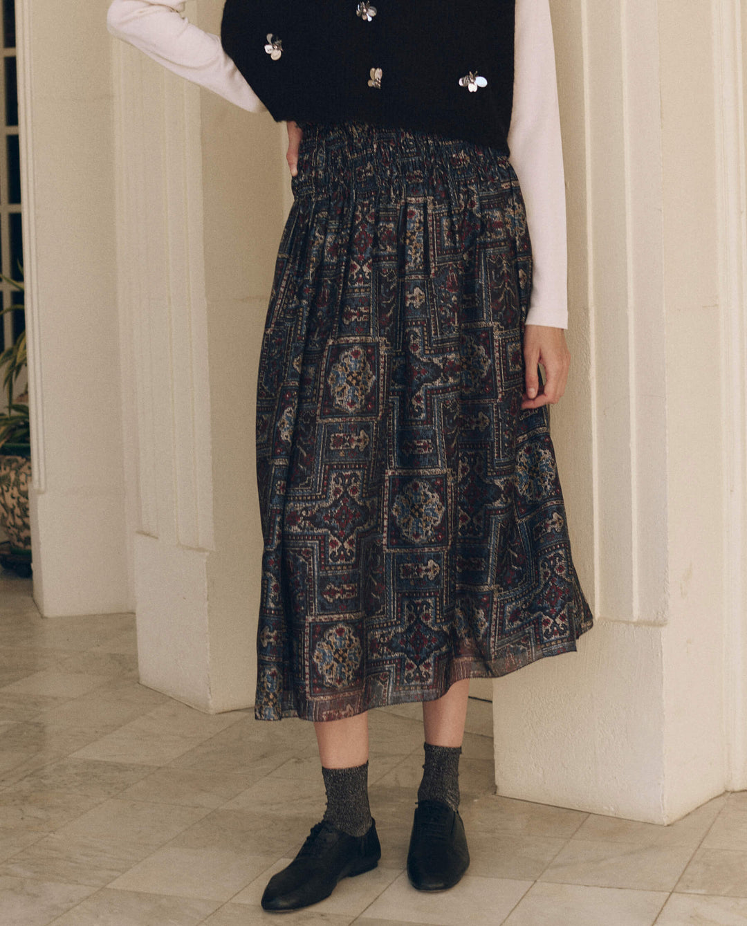 THE GREAT Canary Skirt
