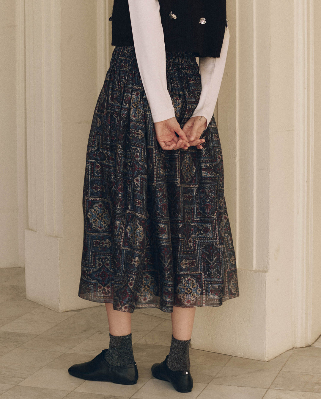 THE GREAT Canary Skirt