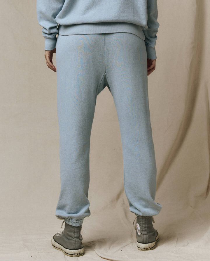 The GREAT Stadium Sweatpant Whisper Blue