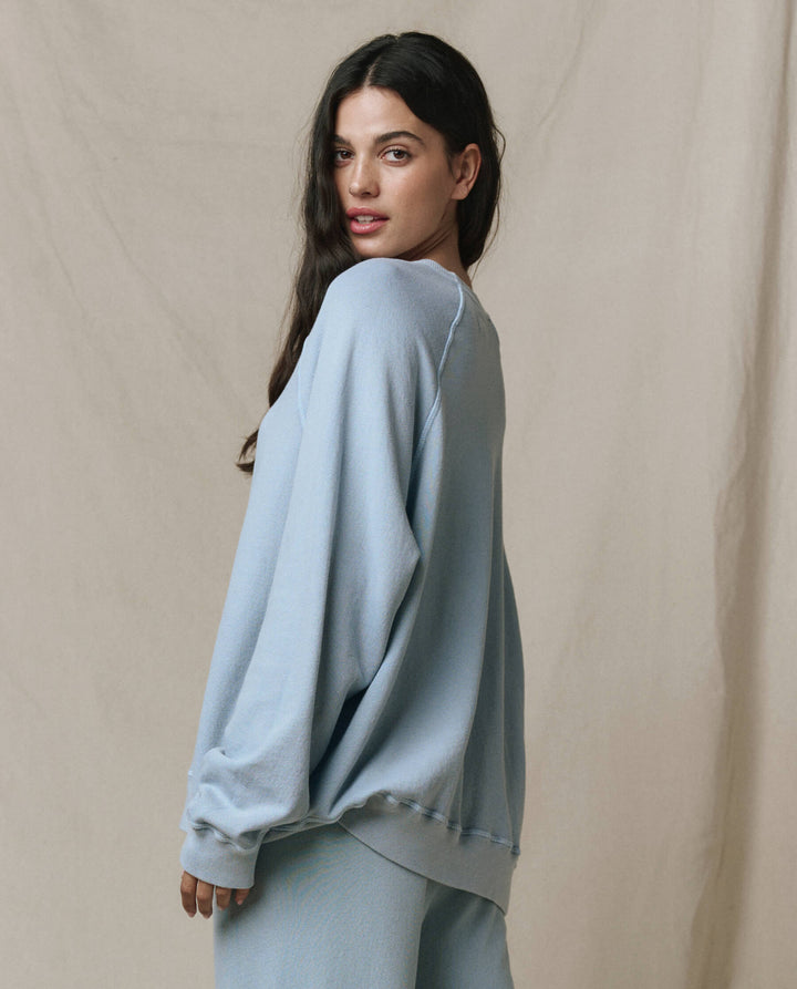 The GREAT Slouch Sweatshirt Whisper Blue