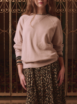 THE GREAT The Slouch Sweatshirt Ballet Pink 