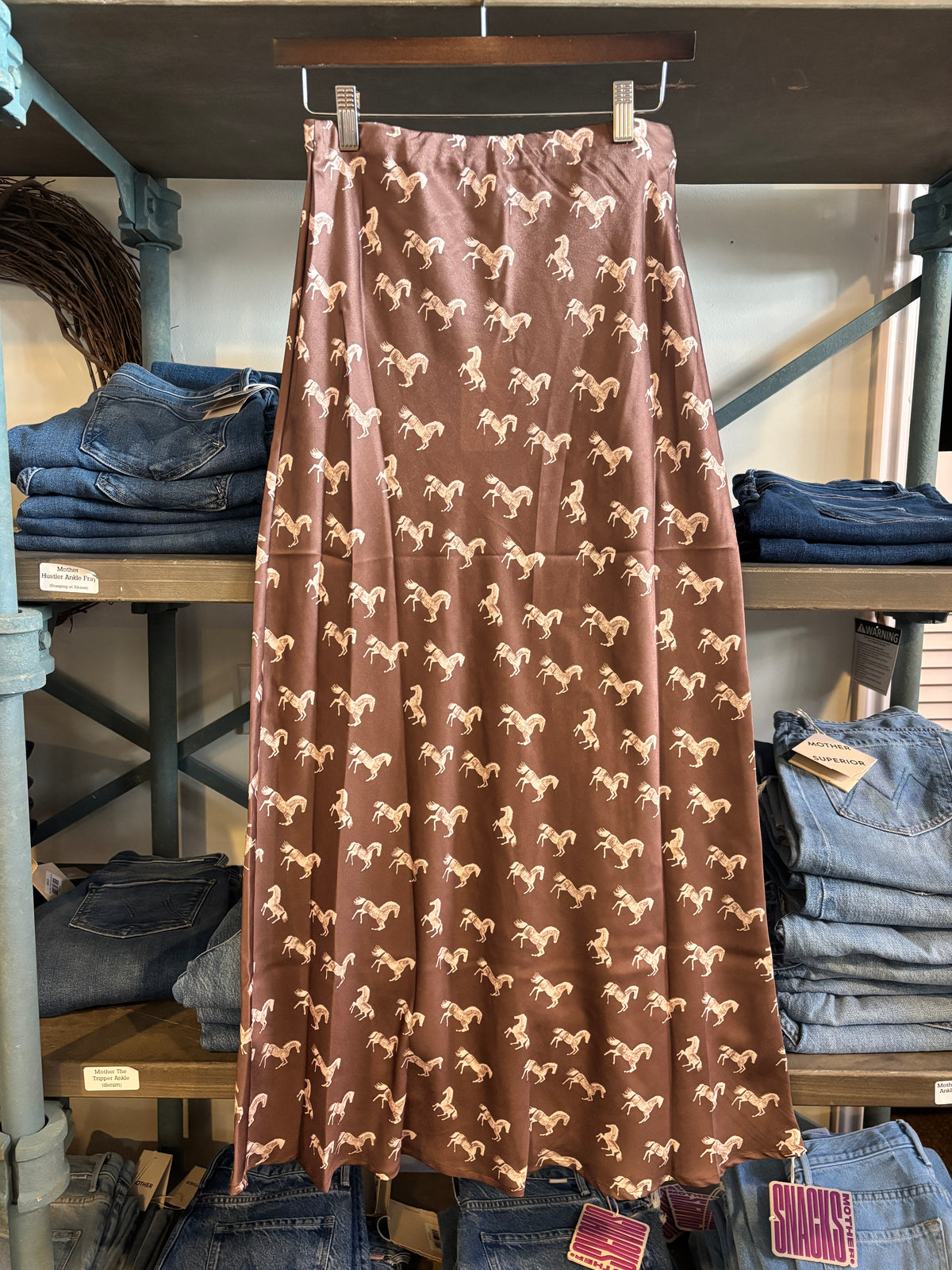 Taelynn Bias Midi Skirt shop at boltranchstore.com free shipping