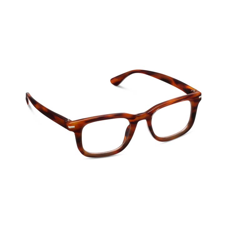 Brown tortoiseshell eyeglasses Tangerine Reading Blue Light Eyeglasses at boltranchstore.com free shipping blue light 