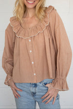Teagan Gingham Blouse