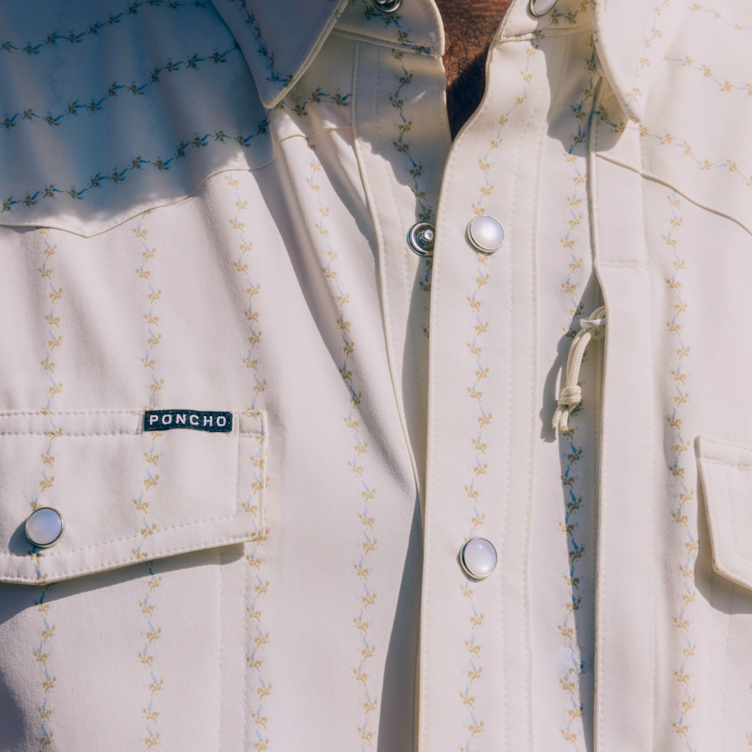 Poncho Mens The 1836 Shirt
