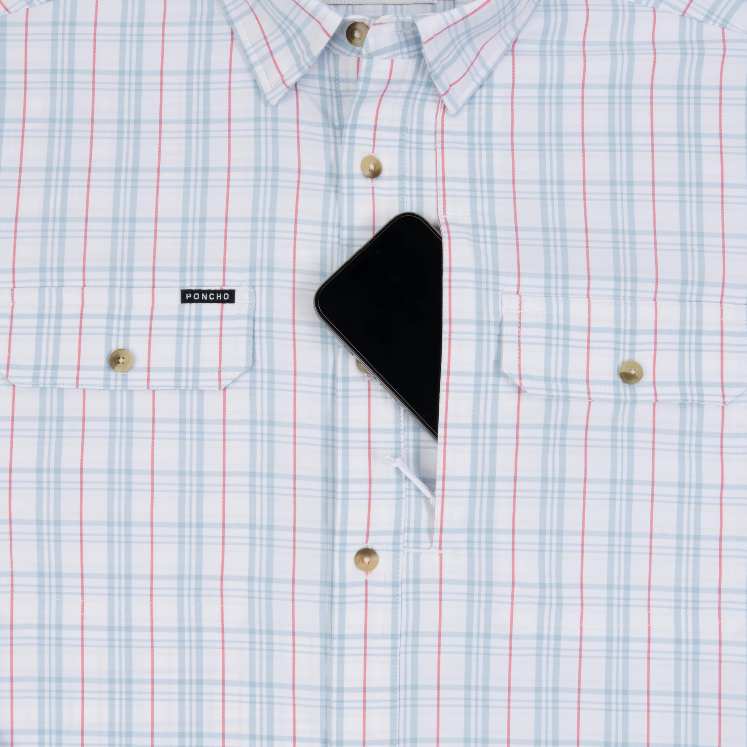 Poncho Mens Bait and Tackle Shirt