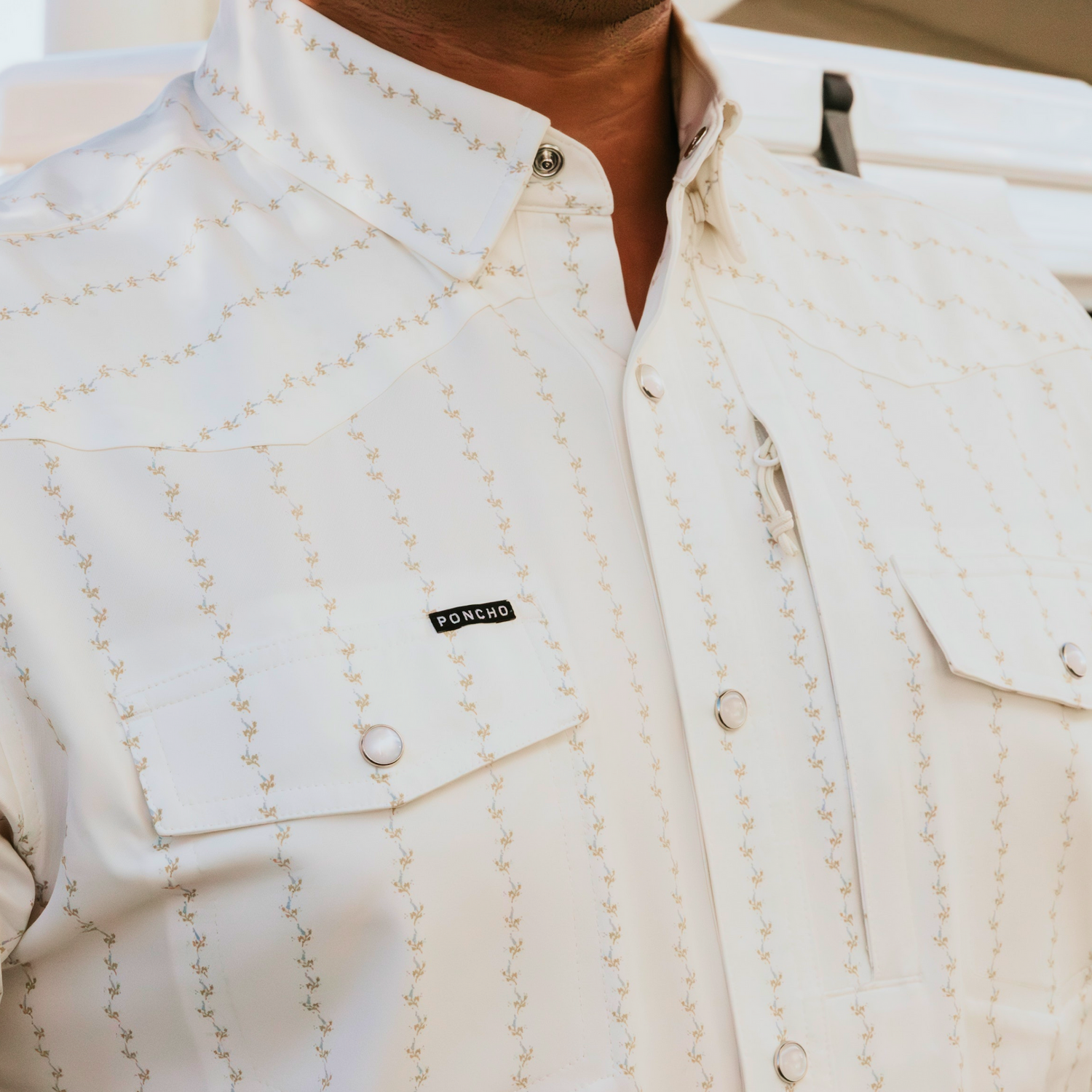 Poncho Mens Crockett Shirt