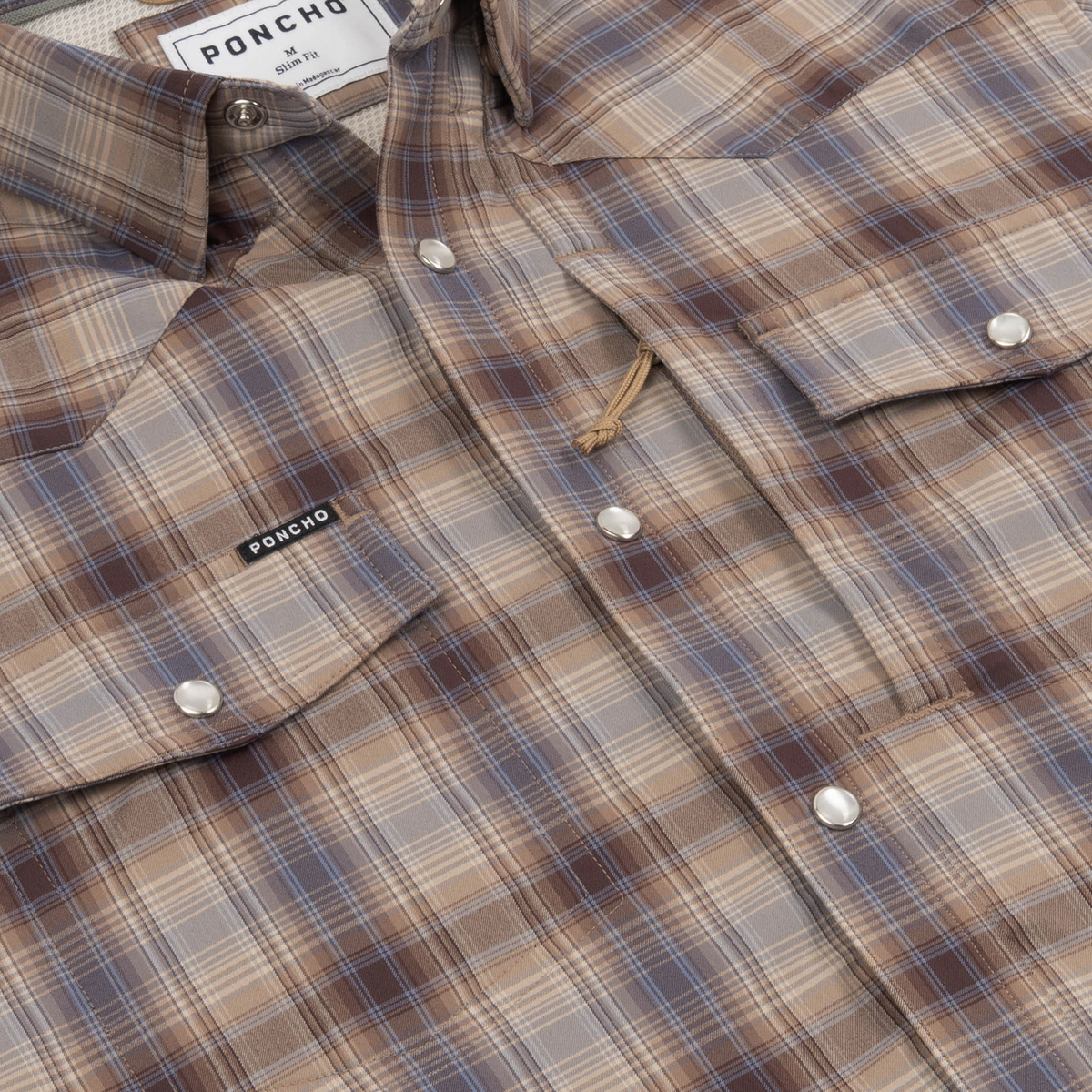 Poncho Mens The Muleshoe Shirt