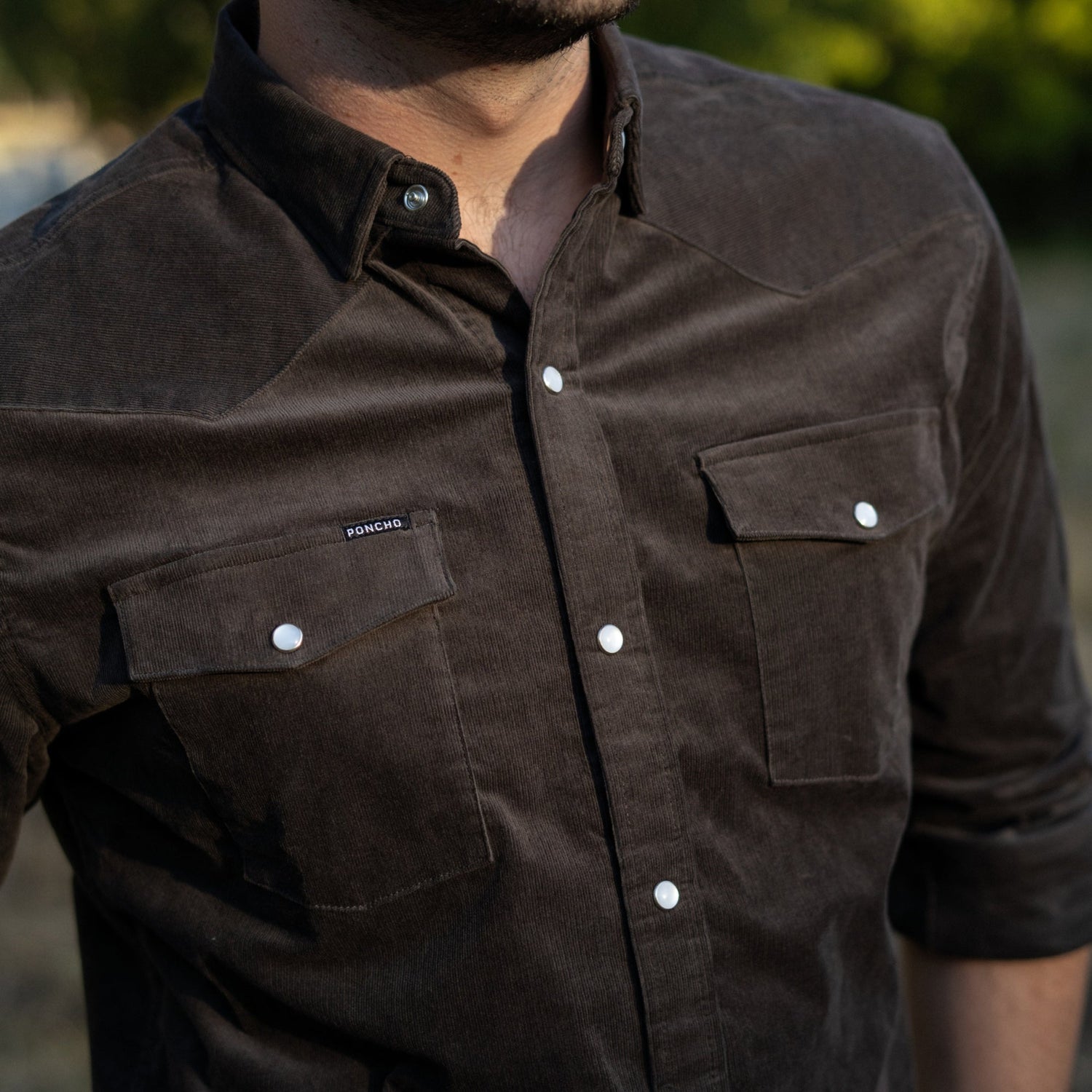 Poncho Mens The Dusty Burro Shirt