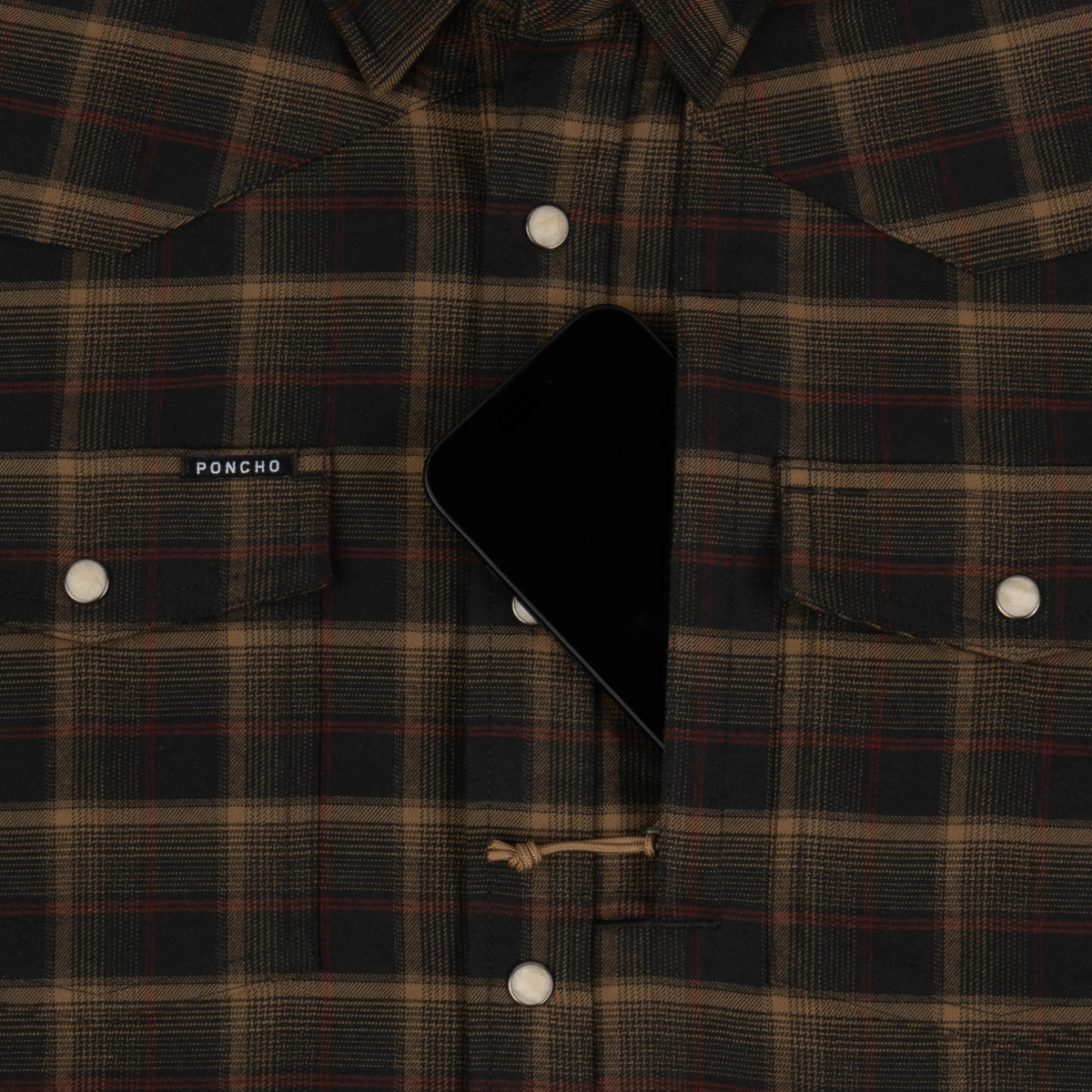 Poncho Mens The John Colter Shirt