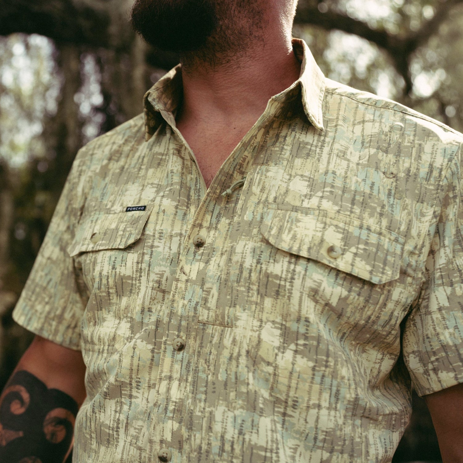 Poncho Mens The Swamp Donkey