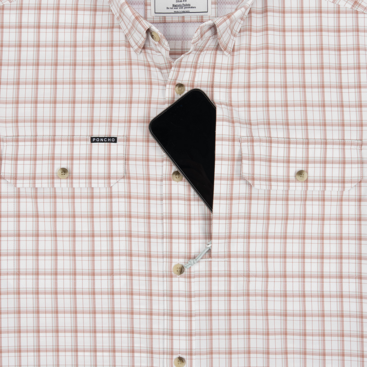 Poncho Mens The Long Nose Pete Shirt