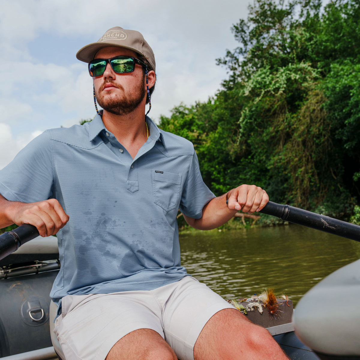 Poncho Mens The Wide Open Shirt