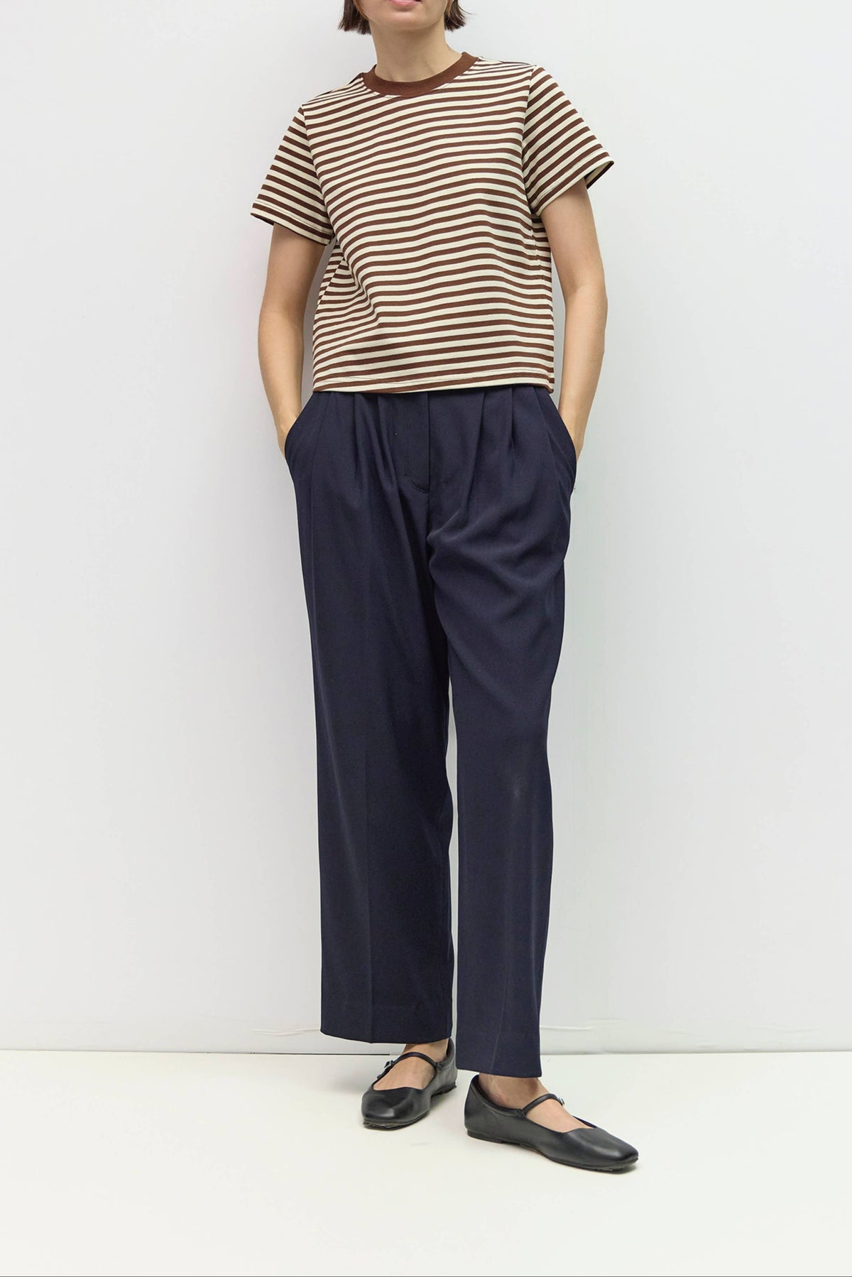 The Cooper Stripe Tee womens tee at bolt ranch store in kamas utah