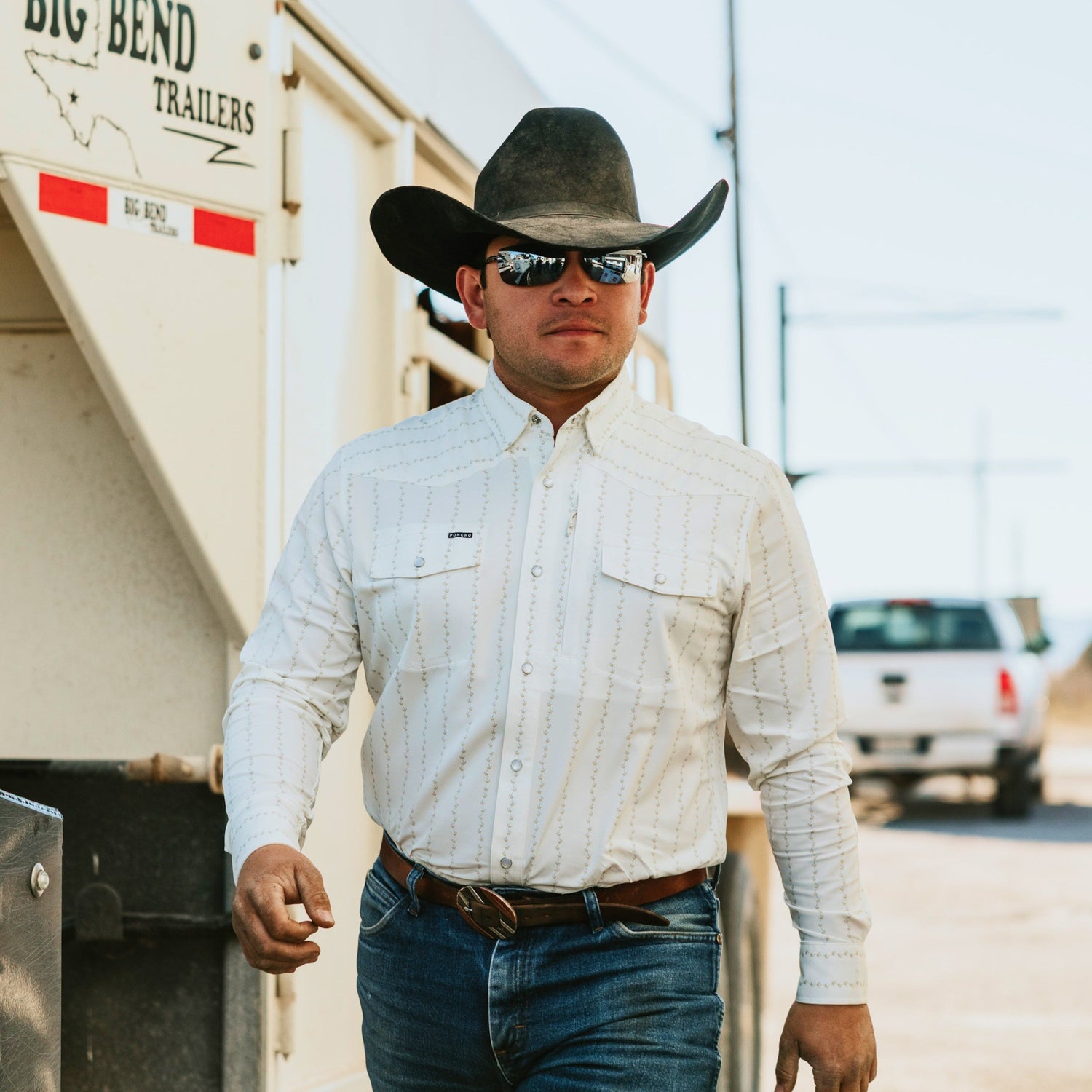 Poncho Mens Crockett Shirt