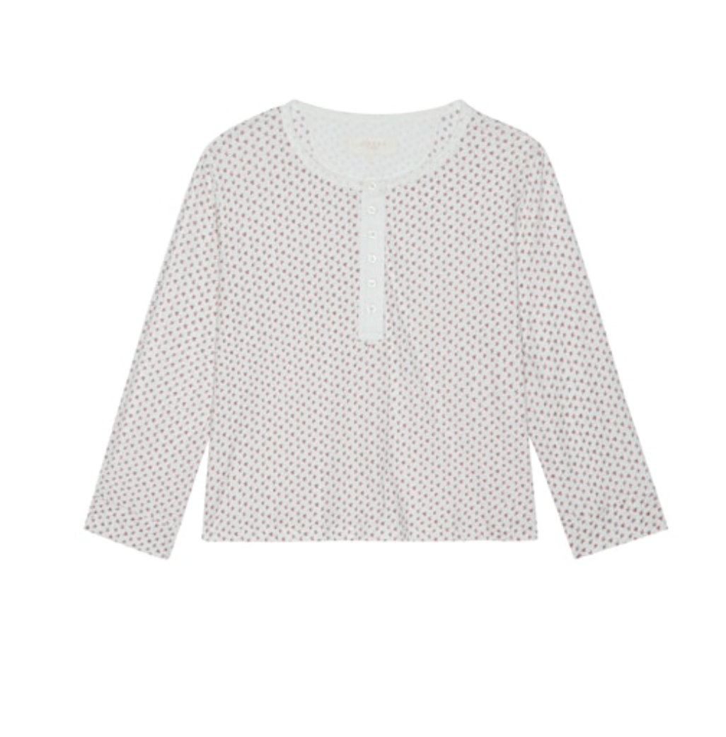 The Great Crop Sleep Henley womens This is the Great Free shipping New arrival 2026 Boltranchstore.com Womens loungewear