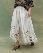 The Great Super Bloom Eyelet Skirt order at boltranchstore.com white summer spring 2025 The Great free shipping Bolt Ranch Store