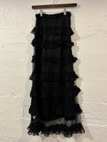 The Great The Winter Mesh Flounce Skirt fall 2025 new release this is the great clothing Boltranchstore.com Free shipping instock womens fashion buy now