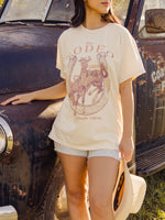 The Rodeo Thrifted Graphic T Shirt order at boltranchstore.com