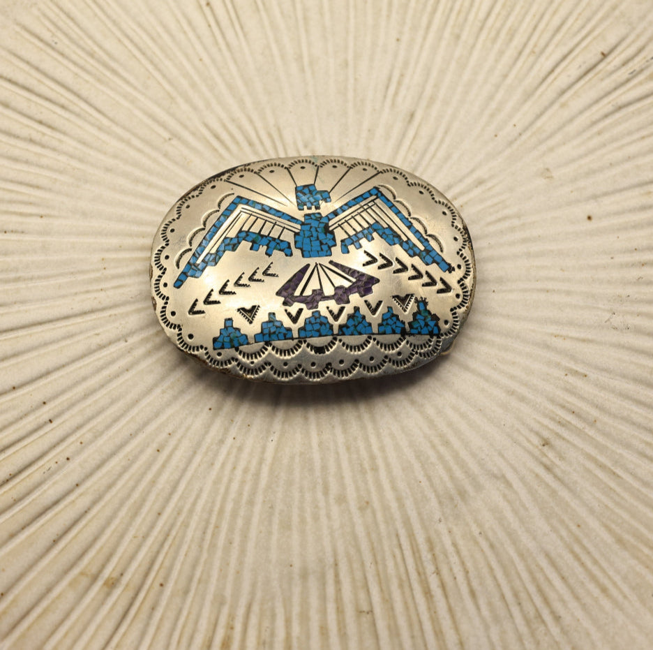 Totem Eagle Inlay Buckle order today at boltranchstore.com