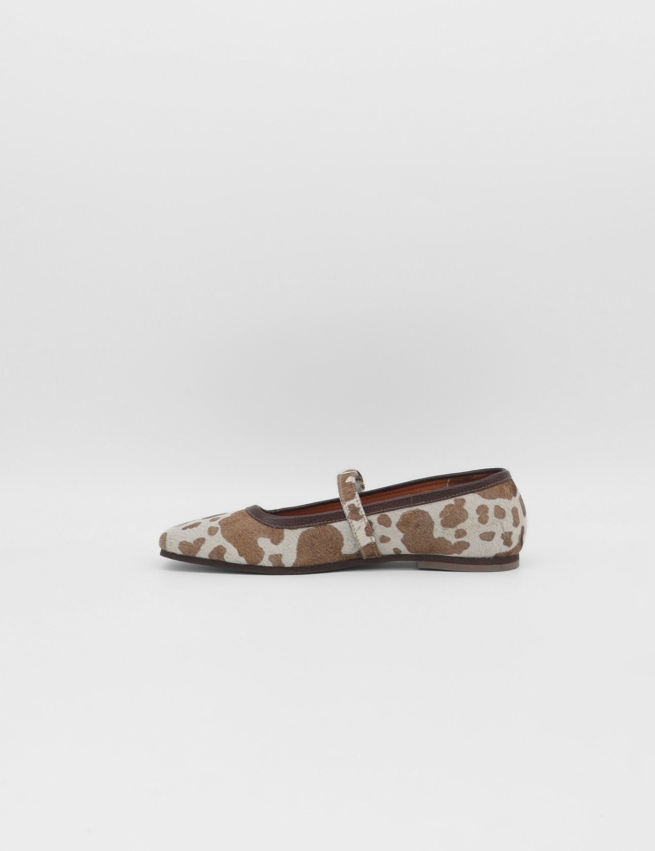 Stivali Tribeca Mary Jane Ballet Cowhide Flats