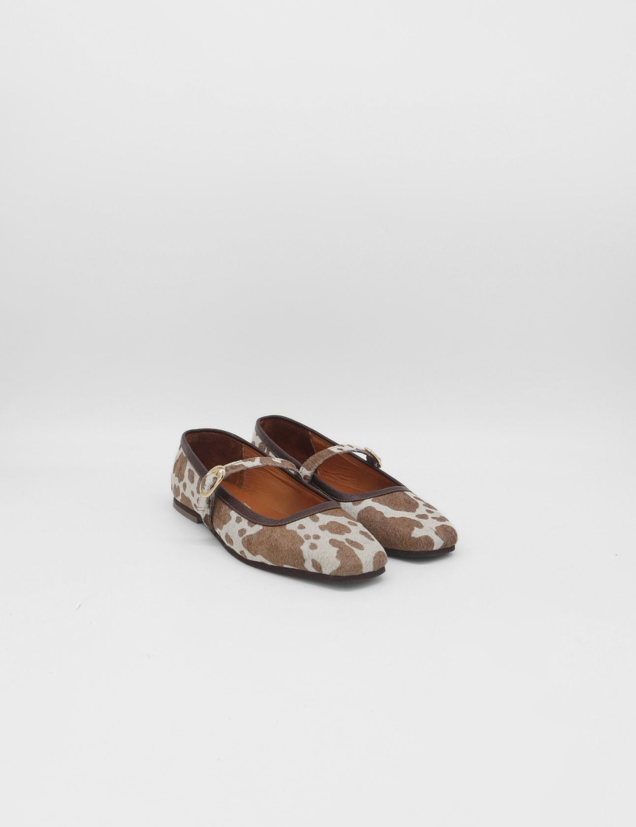 Stivali Tribeca Mary Jane Ballet Cowhide Flats