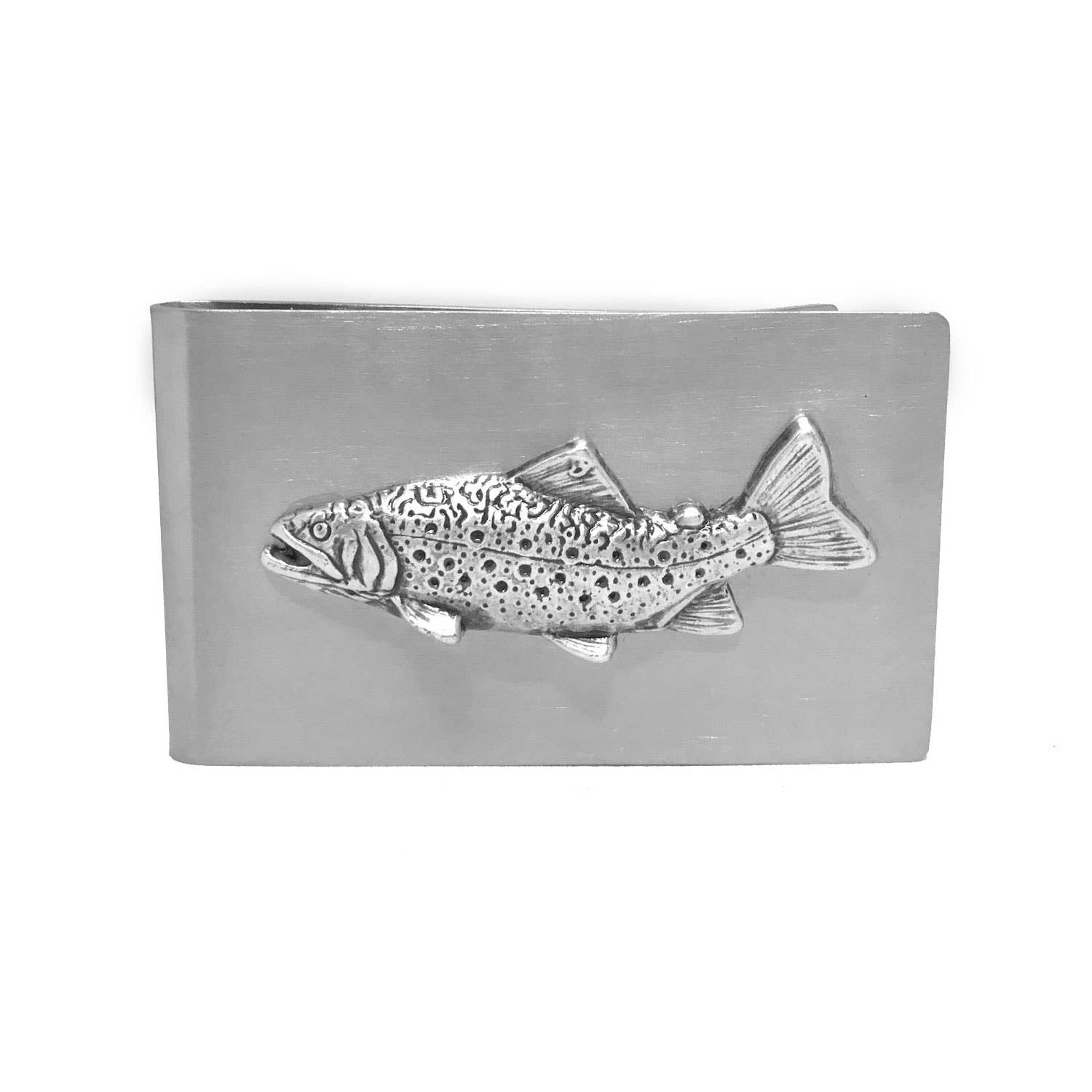 Trout Fishing Money Clip find at boltranchstore.com western accessories