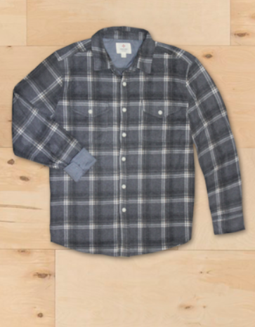 True Grit Mens Alta Plaid Shirt