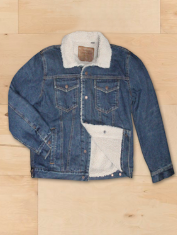 True Grit Freemont Sherpa Denim Jacket
