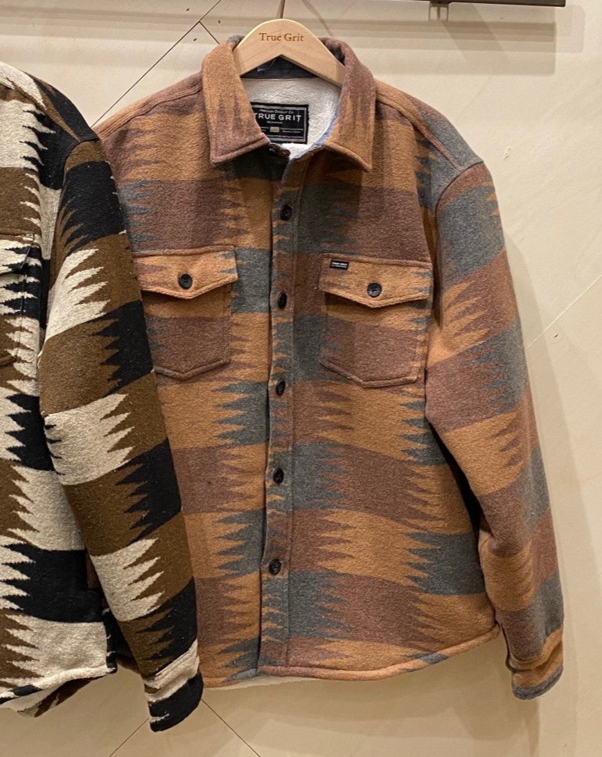 True Grit ZigZag Shirt Jacket