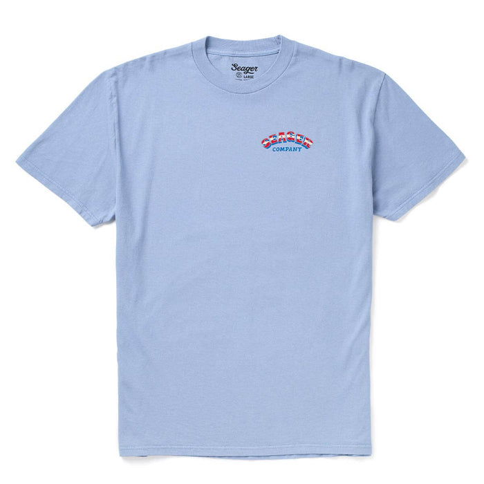 Seager Tubular Faded Denim Tee