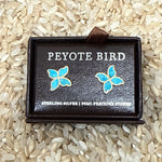 Turquoise Gold Stud Earrings order at boltranchstore.com