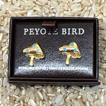 Turquoise Gold Stud Earrings order at boltranchstore.com