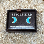 Turquoise Gold Stud Earrings order at boltranchstore.com